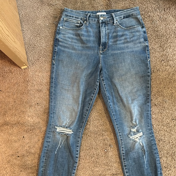 Good American Good Waist Crop Jeans - Picture 2 of 8